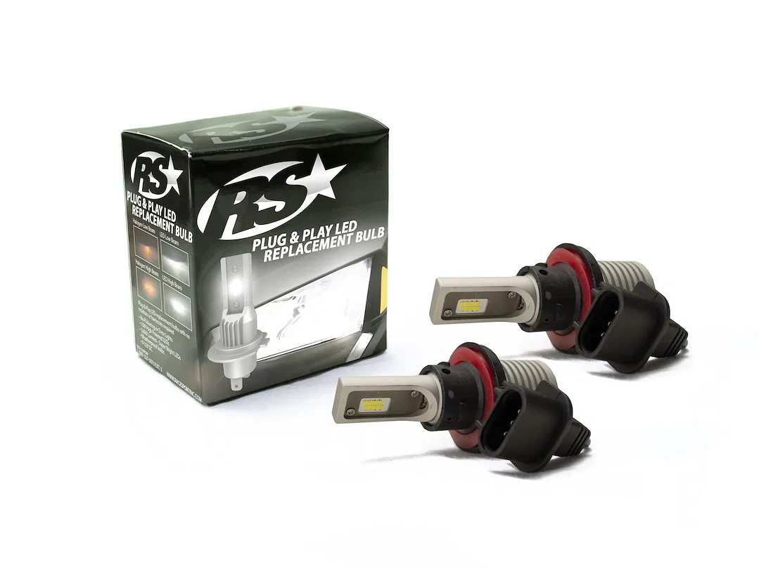 RSPNPH13 – RACESPORT LT Driving/ Fog Light Bulb, H13 LED 13 Watt 2000 Lumens 6000K Light Color Temperature 9 To 32 Vo...
